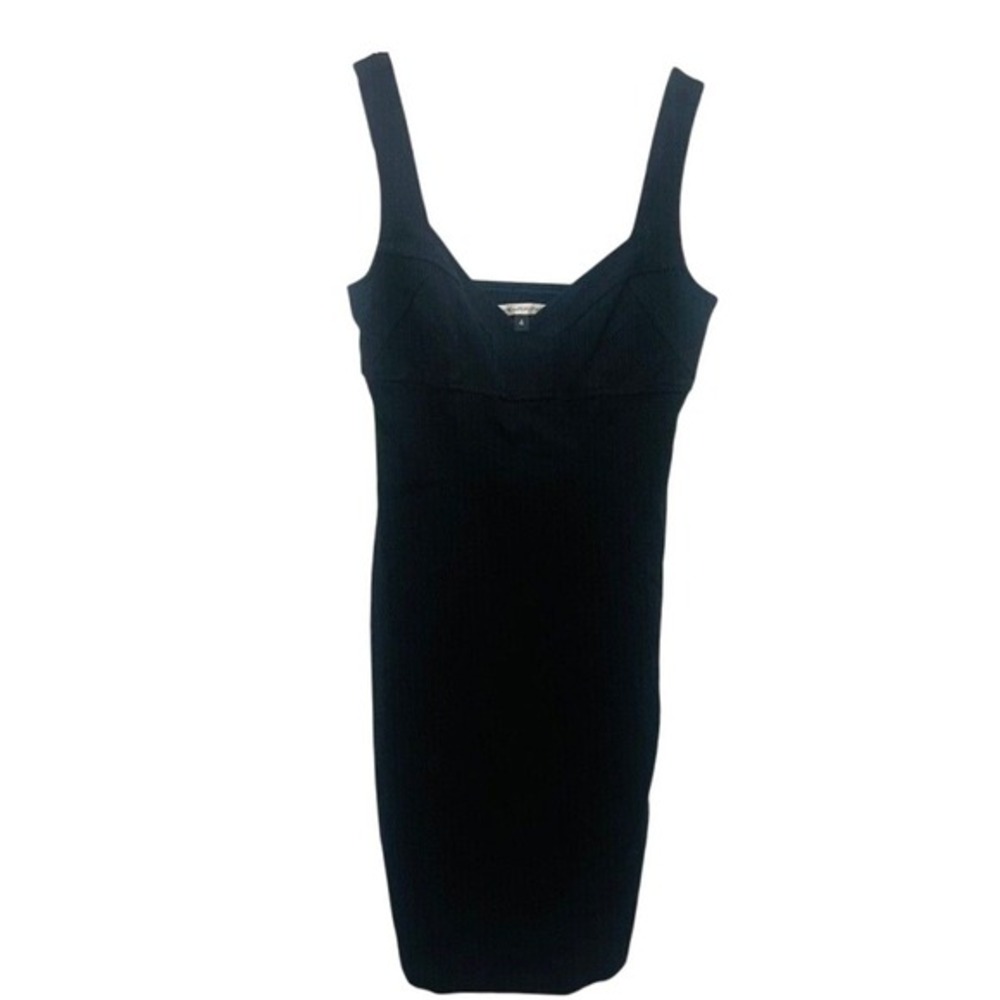 Diane von Furstenberg Bodycon‎ Dress Little Black Dress Fitted Size 4